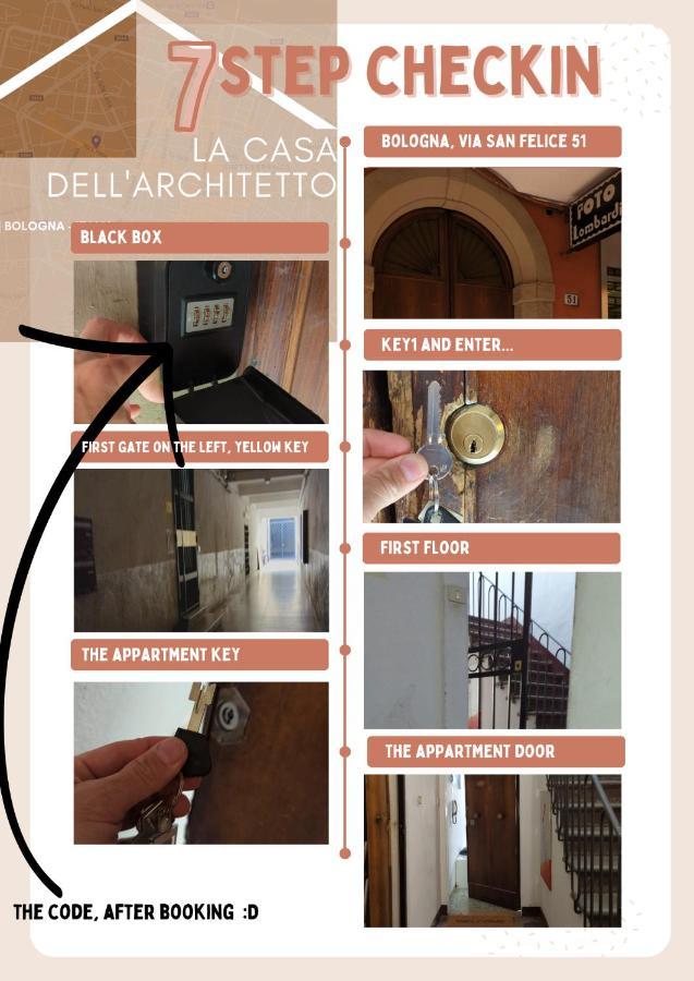 Casa Dell'Architetto Leilighet Bologna Eksteriør bilde